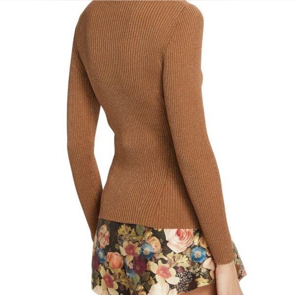 Zimmermann Brown Ribbed Sweater